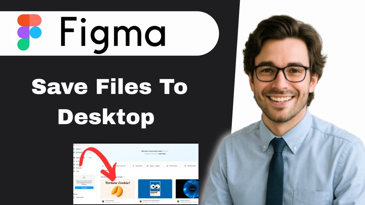 Figma tutorial   How To Save Your Figma Files To Desktop  (full guide)