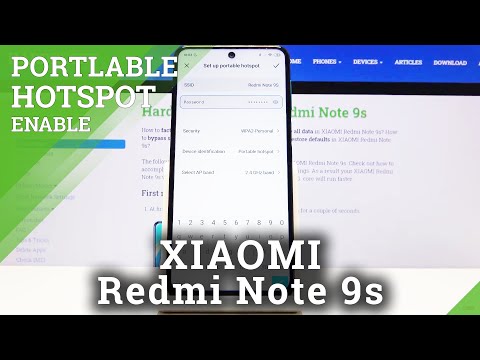 How to Activate Portable Hotspot in XIAOMI Redmi Note 9s – Share Internet