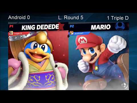 CWA Wifi Weekly 36 - Triple D (King Dedede) vs Android? (Ness, Mario) Losers Quarterfinals