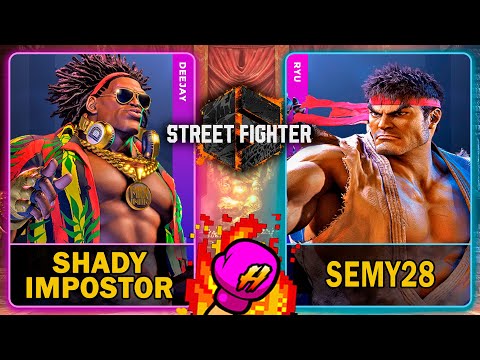 Street Fighter 6 🥊 Shady Impostor (DEE JAY) VS Semy28 (RYU) 🥊 スト6  🥊 SF6 🥊