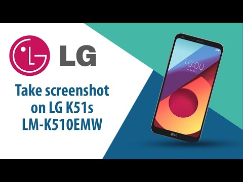 How to take screenshot on LG K51s LM-K510EMW?