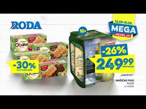 Roda | Mega nedelja 13.09 - 19.09.2019.