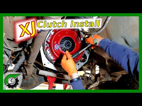 Jeep Cherokee Clutch Install: Xj 1996