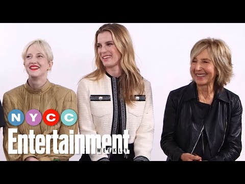 The Grudge's Betty Gilpin, Andrea Riseborough & More On Their Film | #NYCC19 | Entertainment Weekly