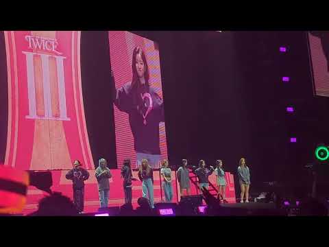 220215 TWICE LA DAHYUN + CHAEYOUNG + TZUYU ENDING SPEECH