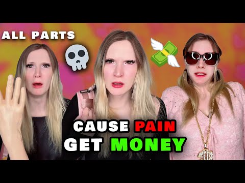ALL PARTS #pov When you cause someone P@IN you get MONEY    #funny #skit #acting #viral #story #tren
