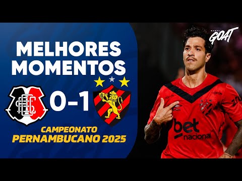SPORT VENCE SANTA CRUZ MAIS UMA VEZ E AVANÇA PRA FINAL DO CAMPEONATO PERNAMBUCANO | MEHORES MOMENTOS