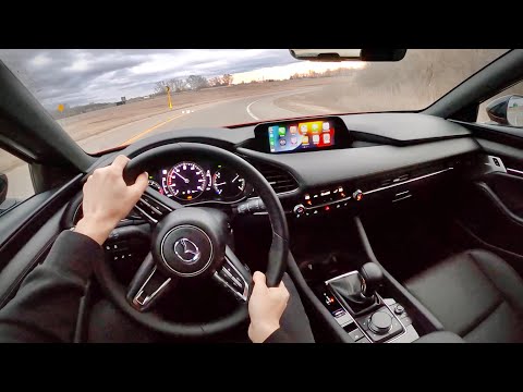 2022 Mazda3 2.5 Turbo AWD Hatchback - POV Review