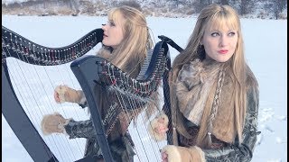Immigrant Song – LED ZEPPELIN (Harp Twins) Camille and Kennerly