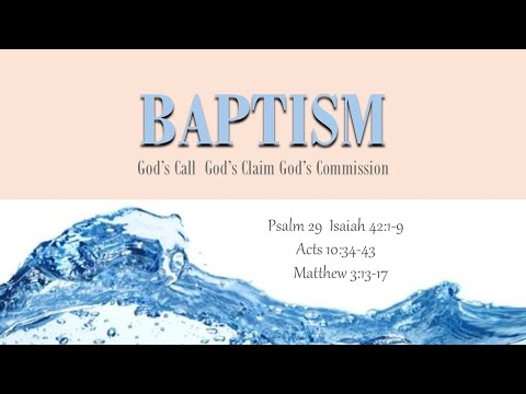The Significance of Baptism