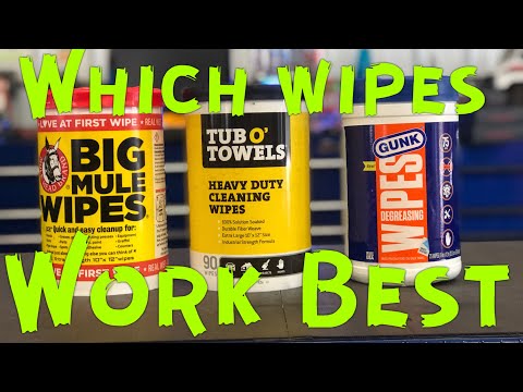 Wipes ahead To Head: Tub O’ Towels VS Gunk VS Big Mule Wipes, Who Does It Better?