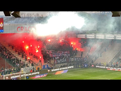 PL: Cracovia - Wisła Kraków [Derby, TS Fans]. 2022-05-01