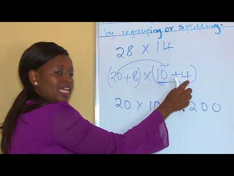 Multiplication With   Re-grouping -  for Grade 4   CBC  Mwalimu Miriam.