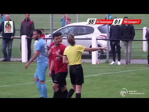 Finale bfv-Rothaus-Kreispokal Sinsheim: SV Gemmingen - VfB Eppingen 2