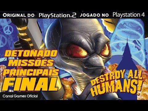 Destroy All Humans! 2 (PS2 no PS4) - Detonado Final