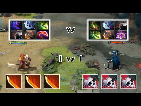 JUGGERNAUT vs PHANTOM ASSASSIN with Basic item | 1vs1 Epic Battle | Who win?