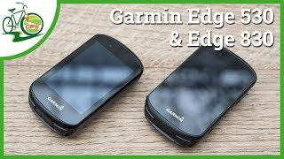 Garmin Edge 530 & Edge 830 im Hands-On