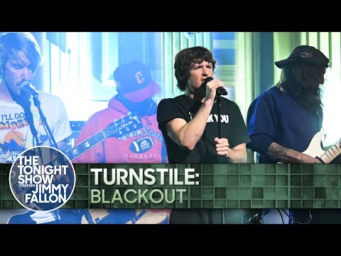Turnstile: BLACKOUT | The Tonight Show Starring Jimmy Fallon