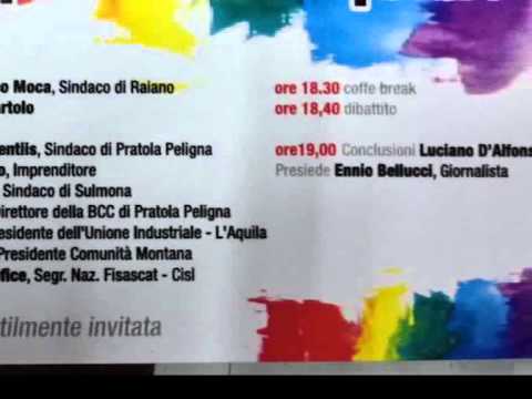 ONDA TG 14.11.2013 - CONVEGNI SUL FUTURO DEL TERRITORIO IN VALLE PELIGNA