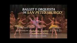 preview picture of video 'La Bella Durmiente en San Luis Potosí, Ballet de San Petersburgo y Orquesta'
