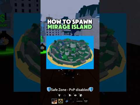 Part 35 | How to spawn mirage island! 🕵️🏝️ #foryou #roblox #bloxfruits #anime #mirage #island