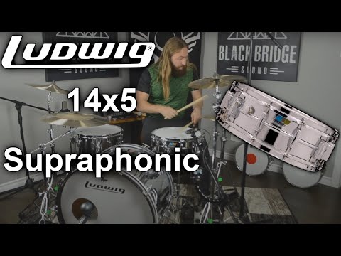 70s Ludwig Supraphonic 14x5 Snare Drum - LM400 (Vintage Drum Review)