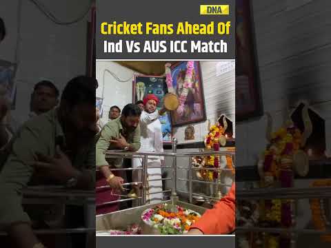 Fans Perform Prayers At Sarangnath Mahadev With 11 Liters Of Milk Ahead Of India-Australia ICC Match