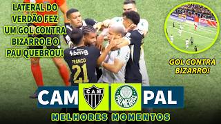 GOL CONTRA E O PAU QUEBROU | Atlético-MG x Palmeiras | Melhores Momentos (COMPLETO) | 28/01/2026
