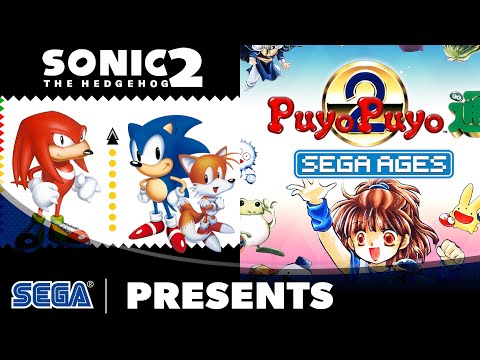 SEGA AGES Sonic The Hedgehog 2 & Puyo Puyo 2 | Launch Trailer thumbnail