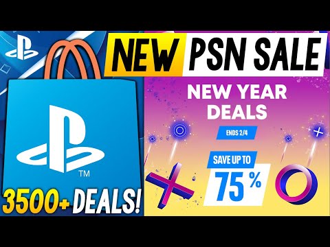 GIGANTIC NEW PSN SALE LIVE NOW! PSN New Year Deals Sale - 3500+ DEALS (NEW PlayStation Deals)