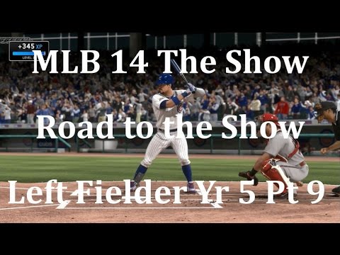 MLB 14 The Show (PS4) Road to the Show Left Fielder Yr 5 - Pt 9