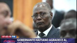 Gobernante haitiano agradece ayuda al presidente Danilo Medina