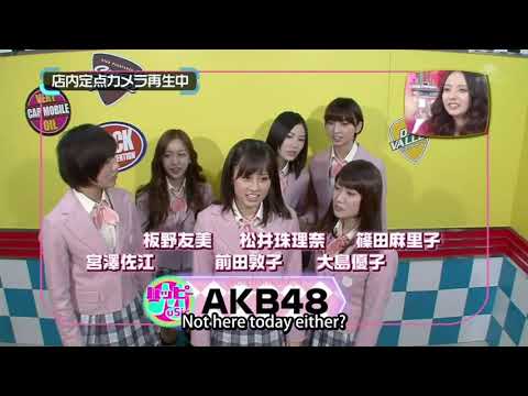 AKB48 Talk Segment, Sae Brought Mini Cars and Acchan Being So Cute