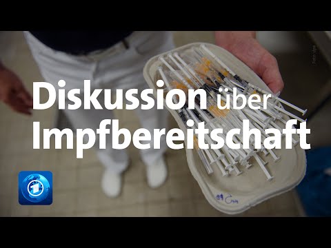 Corona-Pandemie: Diskussion über Impfbereitschaft