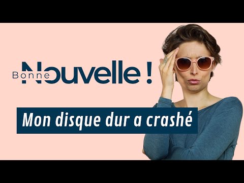 Mon disque dur a crashé !