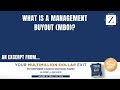 What is a Management Buyout (MBO)?
