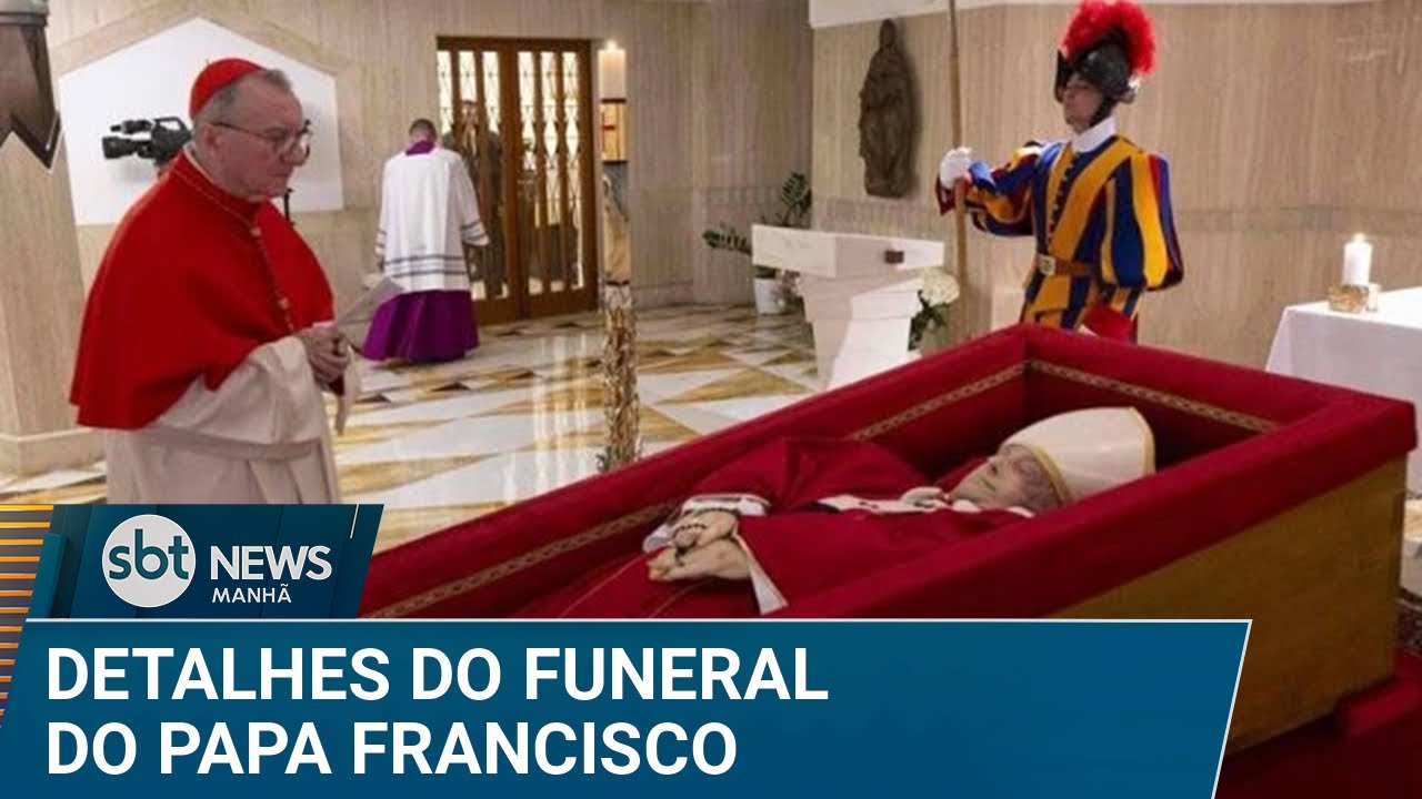 Funeral do Papa Francisco acontecerá no sábado (26), diz Vaticano | #SBTNews Manhã (22/04/25)