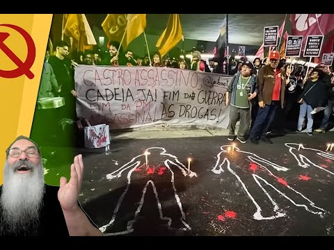 MANIFESTAÇÕES da ESQUERDA CONTRA a POLÍCIA FORAM um DESERTO: NEM PÃO com MORTADELA AJUDOU