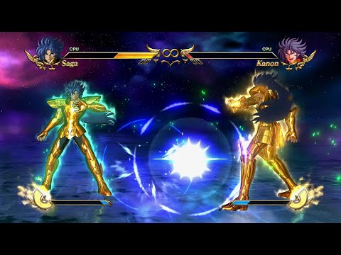 Kanon de Geminis vs Saga de Geminis - Saint Seiya Soldiers Soul