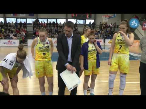 Basketbal: Finále Slovenského pohára žien, Piešťanské Čajky, Good Angels Košice