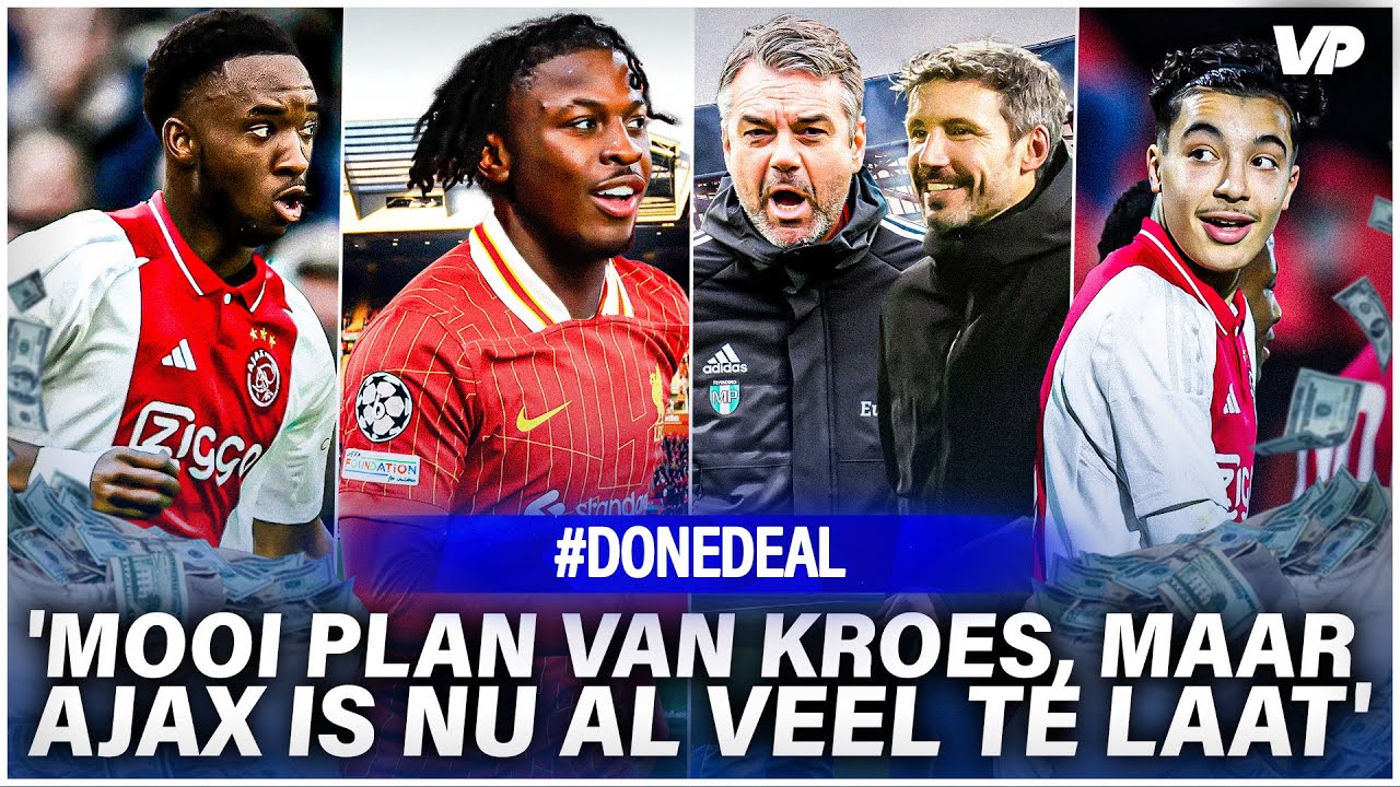 Thumbnail for article: 'Met het plan van Kroes is weinig mis, maar Ajax is nu al veel te laat'