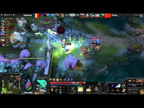 DotA2tv - Meepo Romania vs Newbee China Almost 1vs5