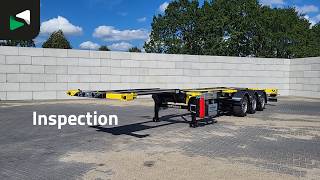 판매 중인 컨테이너 섀시 세미 트레일러 Orthaus CGS (Euro Slider 500) 3 axles Multi 45ft Lift Axle extendable SA - 이미지 4 | Autoline KR 신품 컨테이너 섀시 세미 트레일러 Orthaus CGS (Euro Slider 500) 3 axles Multi 45ft Lift Axle extendable SA | 이미지 4 - Autoline