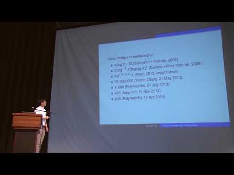 Terence Tao - Large and Small Gaps in the Primes [2015]