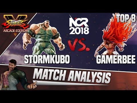 SFV AE Match Analysis: NorCal Regionals 2018 - StormKubo vs. Gamerbee