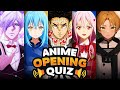 ANIME OPENING QUIZ 🎶🍥 (EASY ➜ HARD) 40 Anime Openings 🎧