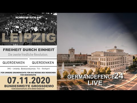 Demo Leipzig - 07.11.2020 - Freiheit durch Einheit