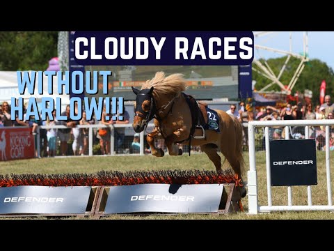 CLOUDY RACES BY HIMSELF!! 😱😱😱GATCOMBE SHETLAND PONY GRAND NATIONAL!