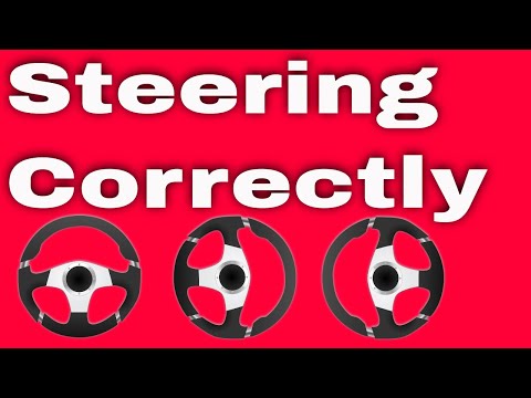 Steering The Pull Push Technique - How to Steer a Car Correctly @Driving Test Wizard