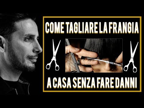 COME TAGLIARE LA FRANGIA SENZA FARE DANNI!